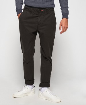 Superdry Rookie Chino Férfi Nadrág Sötét Szürke | VGEWC6243